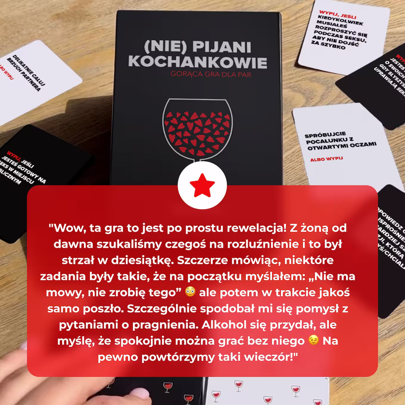 Gra "(Nie) pijani kochankowie"