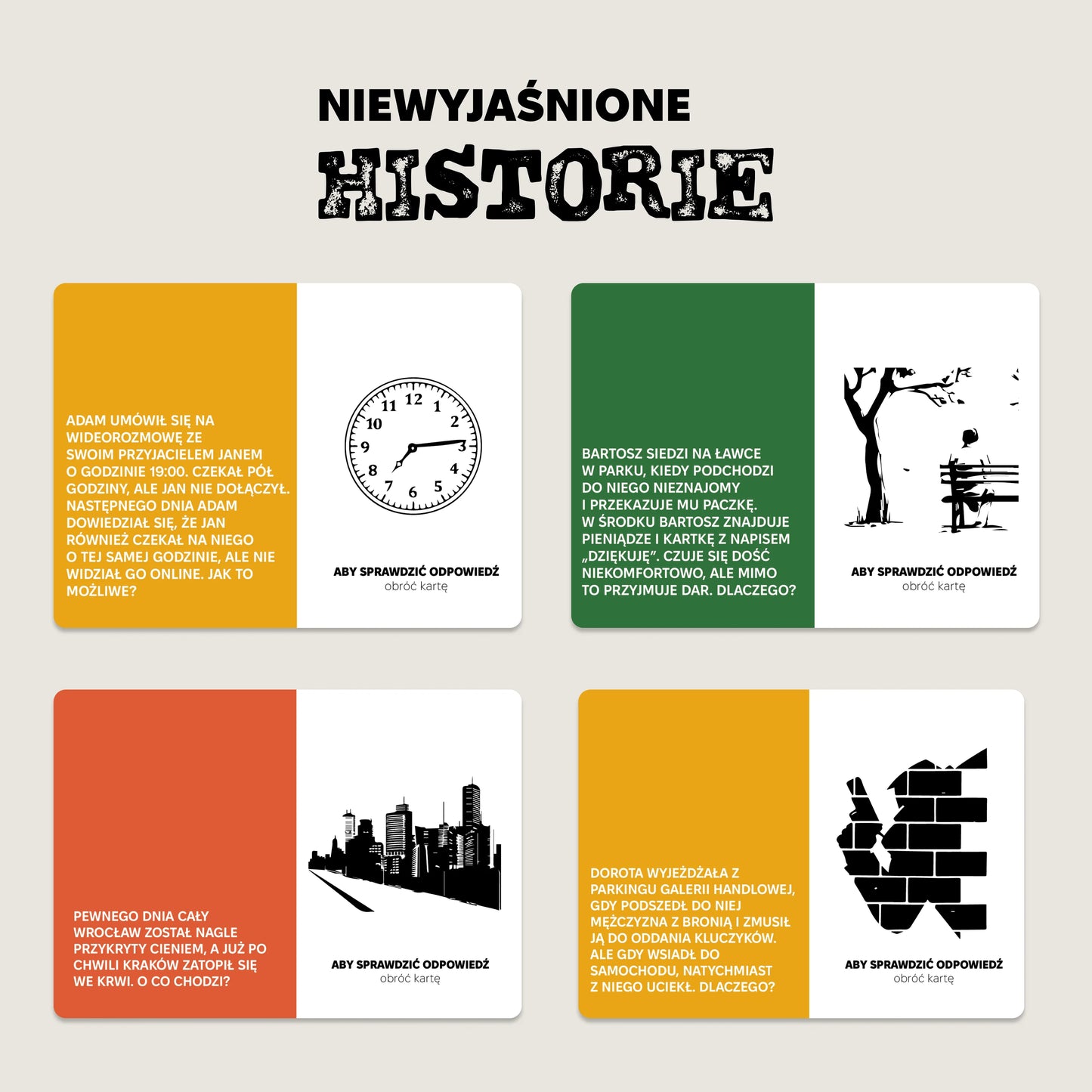 NIEWYJAŚNIONE HISTORIE