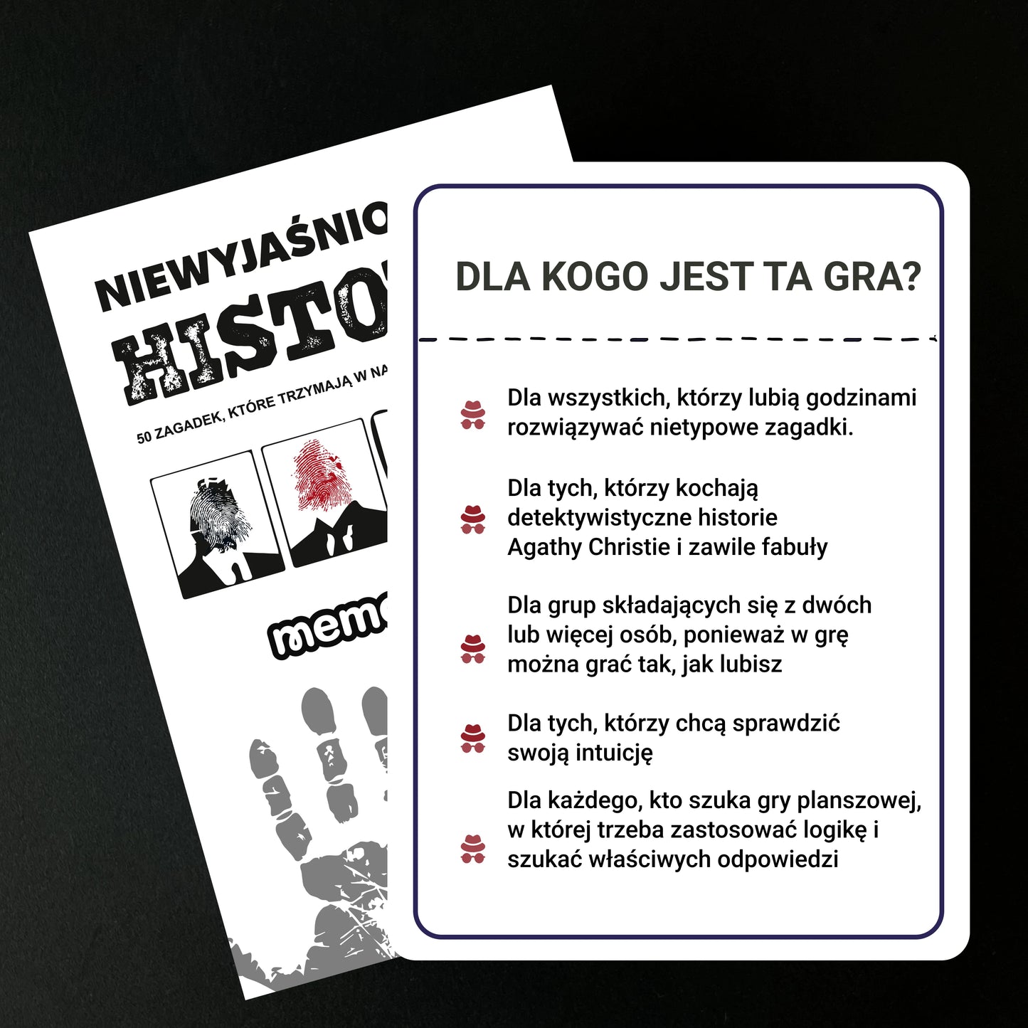 NIEWYJAŚNIONE HISTORIE