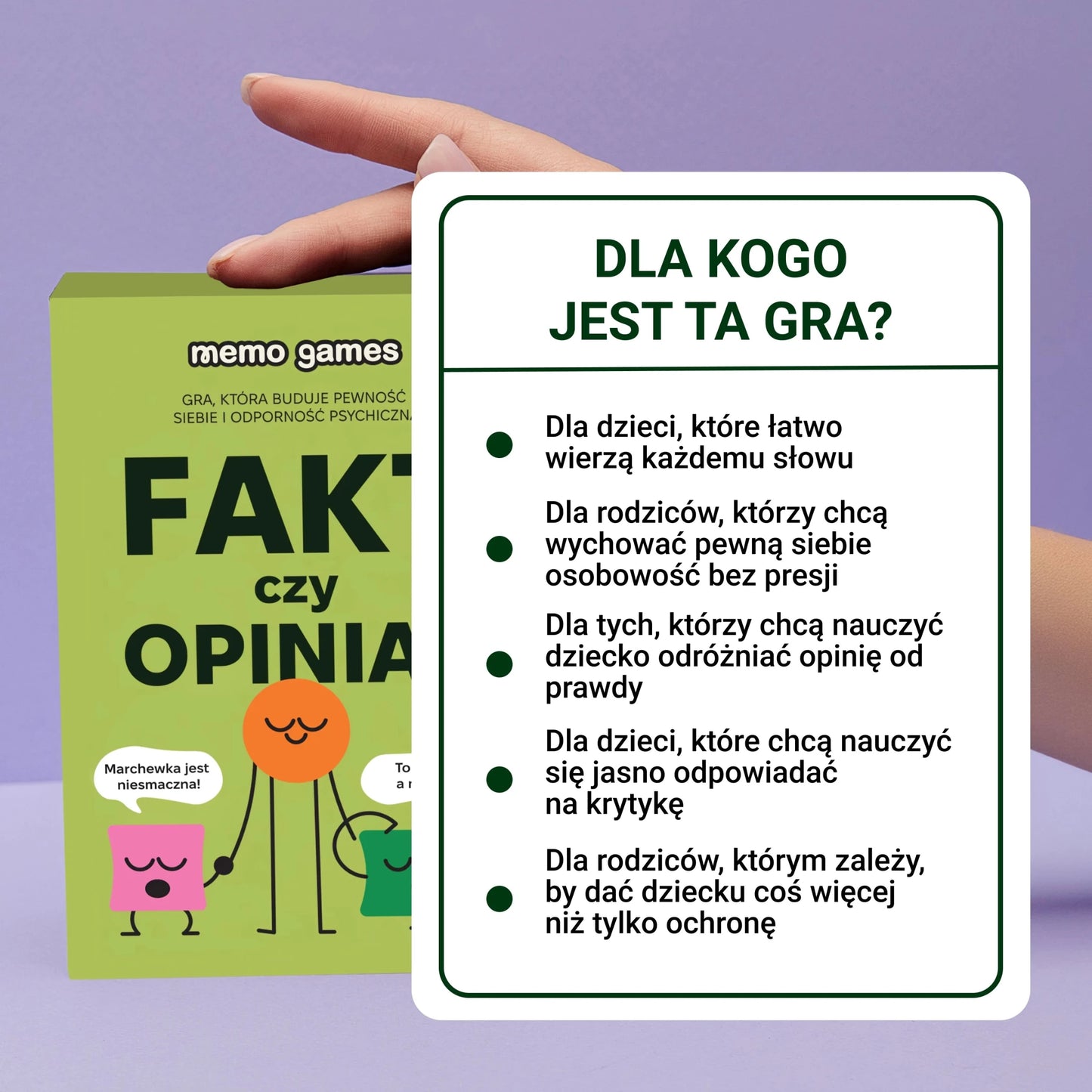 Fakt czy Opinia? - Memo Games PL