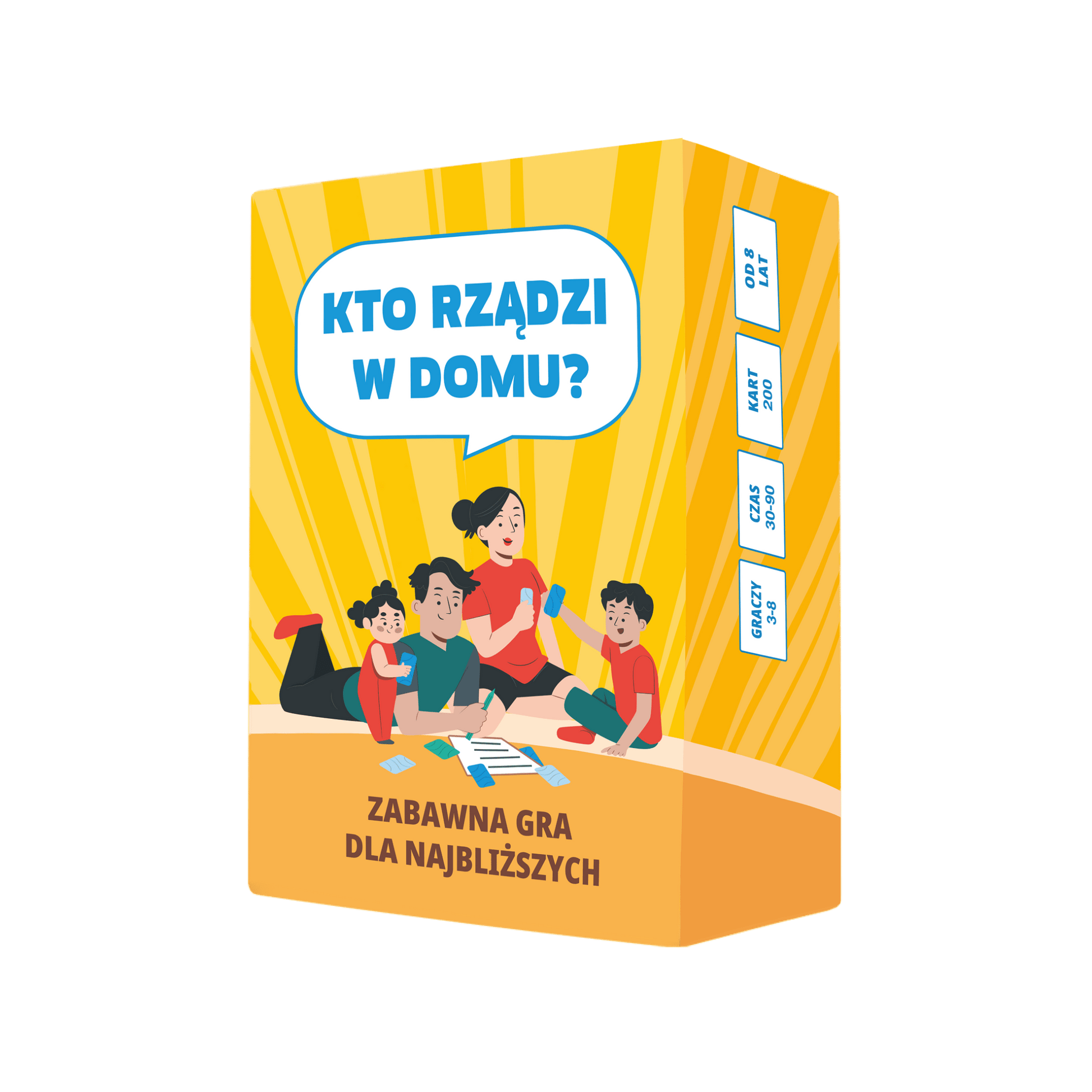 Gra "Kto rządzi w domu" - Memo Games PL