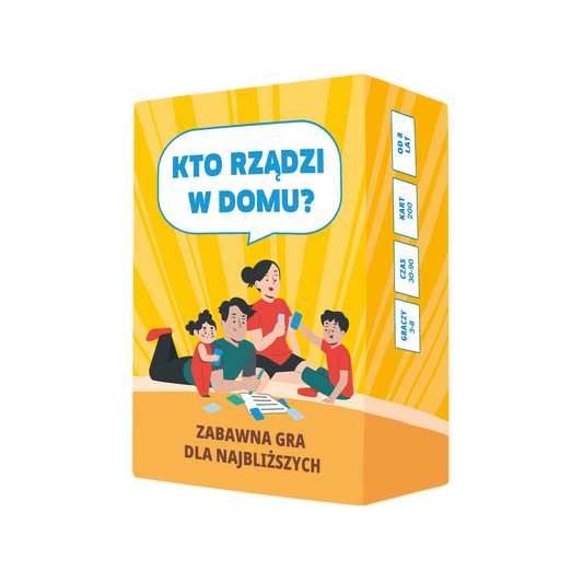 Gra "Kto rządzi w domu" - Memo Games PL