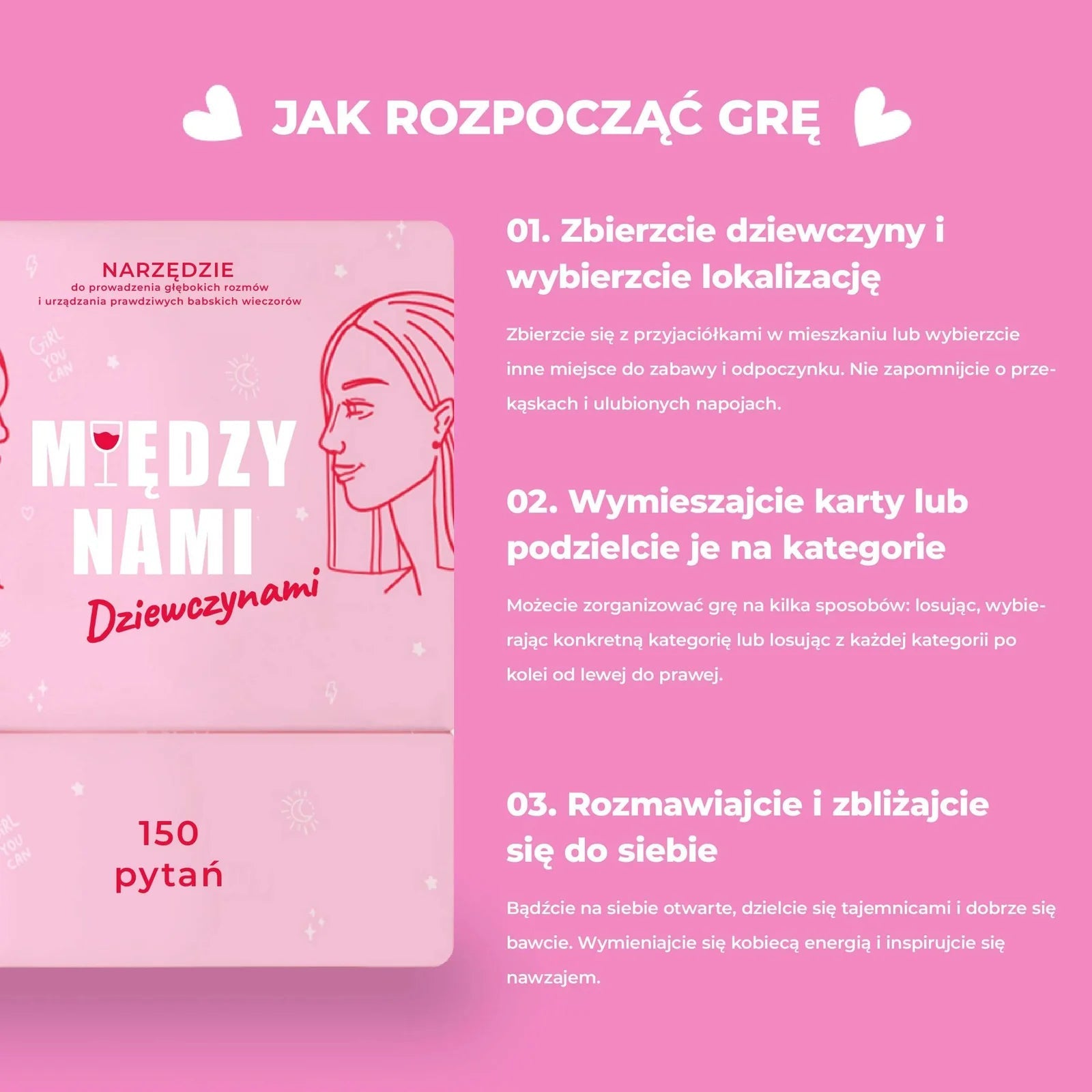 Gra "Między nami: Dziewczynami" - Memo Games PL
