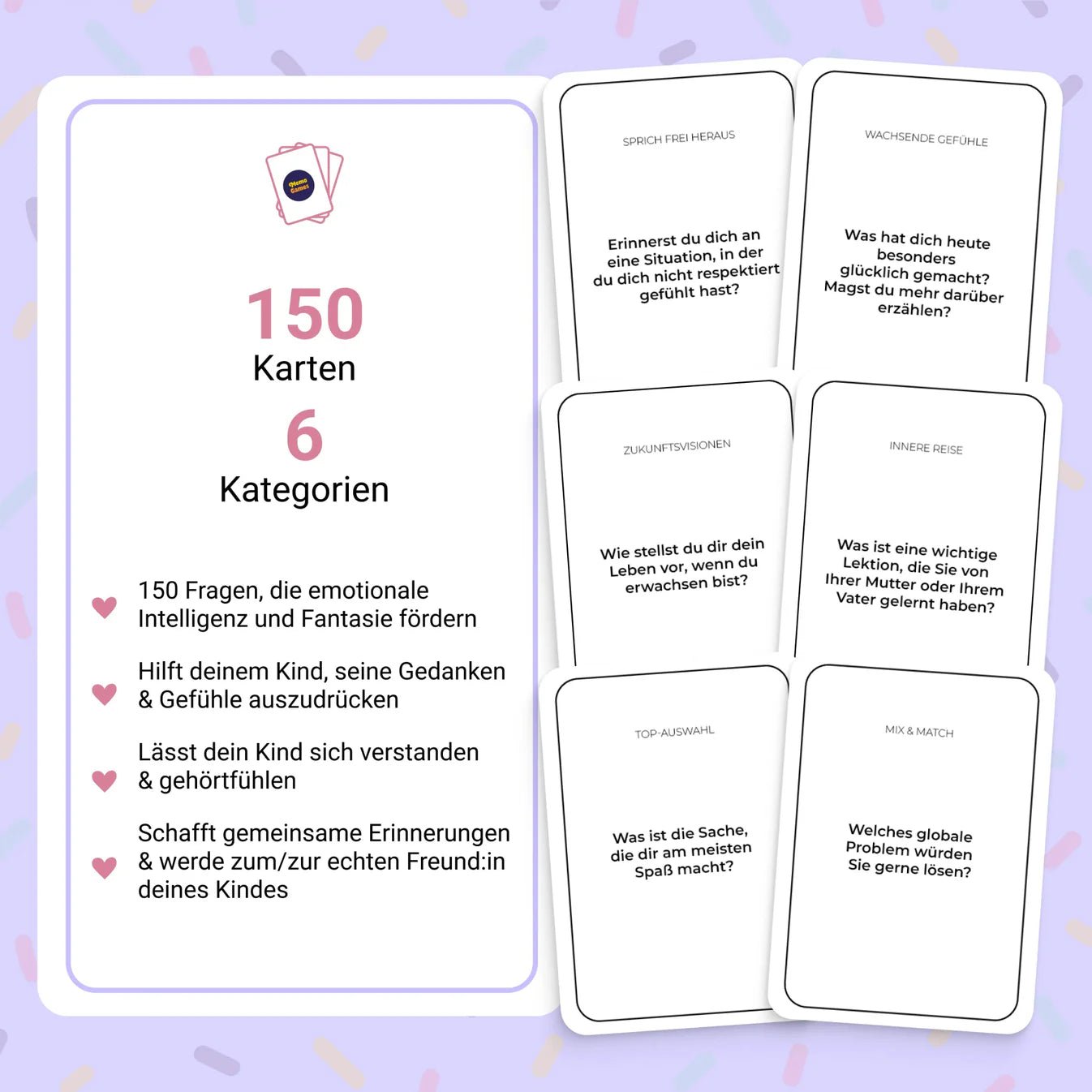 Gra "Między nami: Kids" (Wersja niemiecka) - Memo Games PL