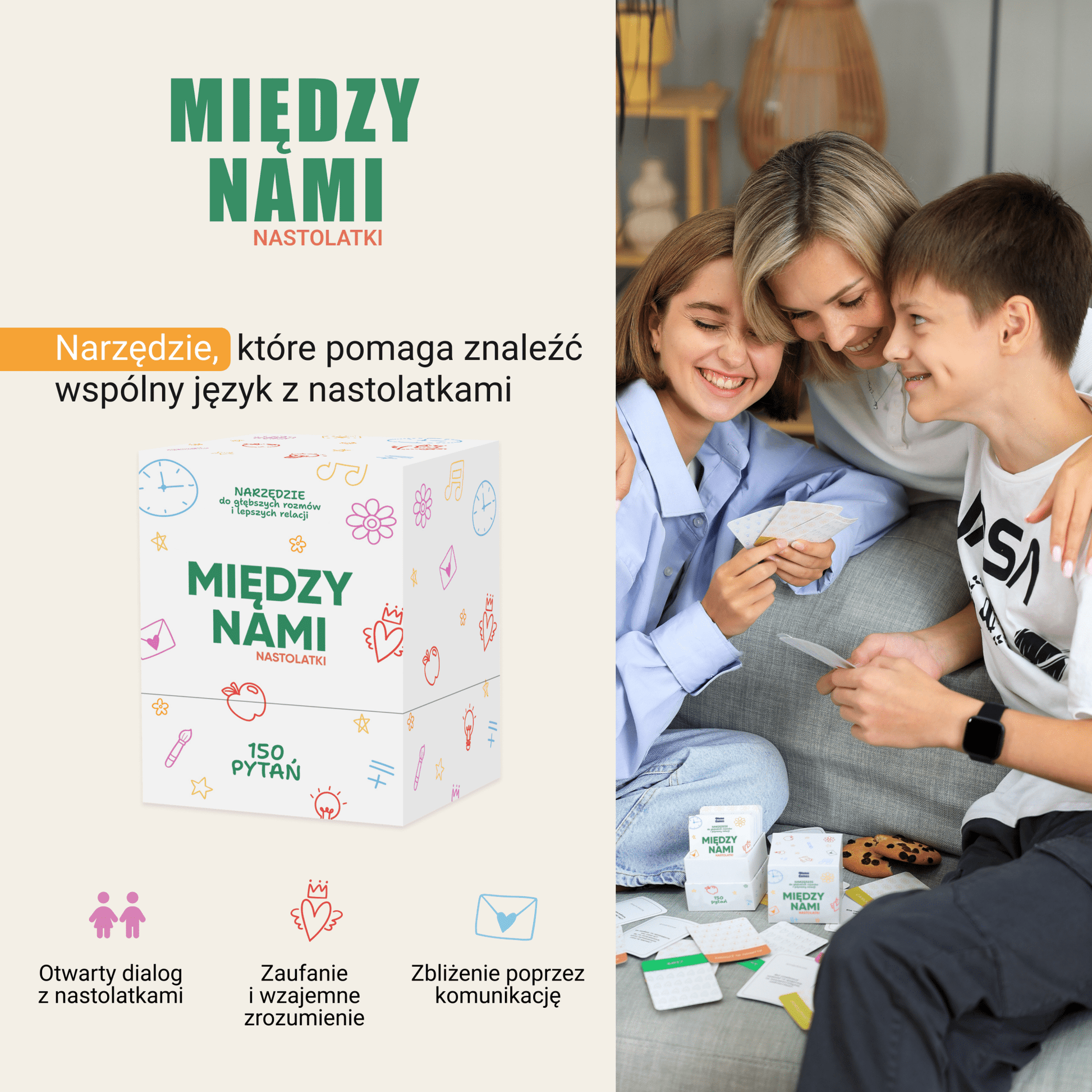 Gra "Między nami: Nastolatki" - Memo Games PL