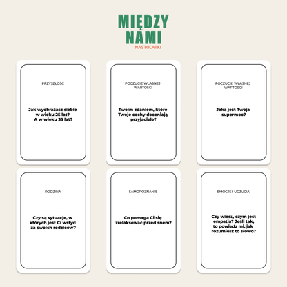 Gra "Między nami: Nastolatki" - Memo Games PL