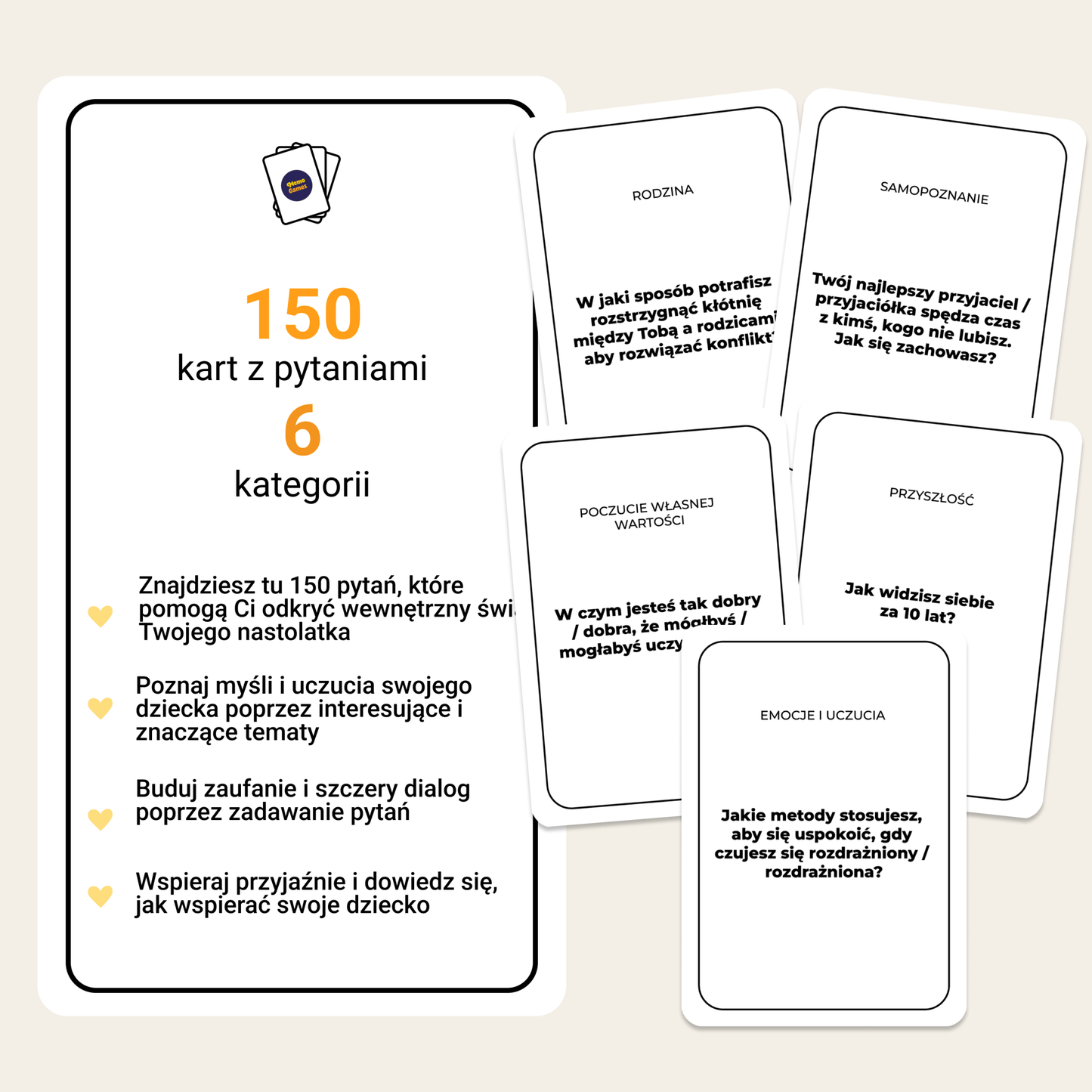 Gra "Między nami: Nastolatki" - Memo Games PL