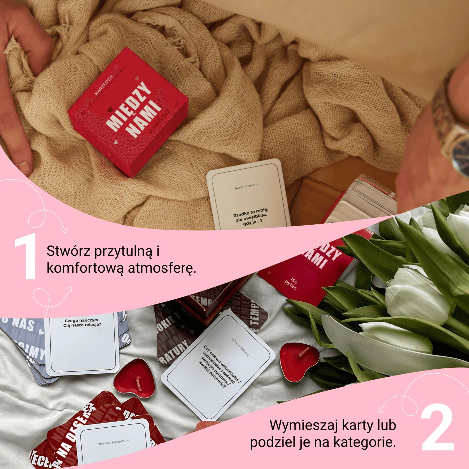 Gra "Między nami: o miłości" - Memo Games PL