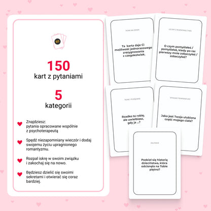 Gra "Między nami: o miłości" - Memo Games PL