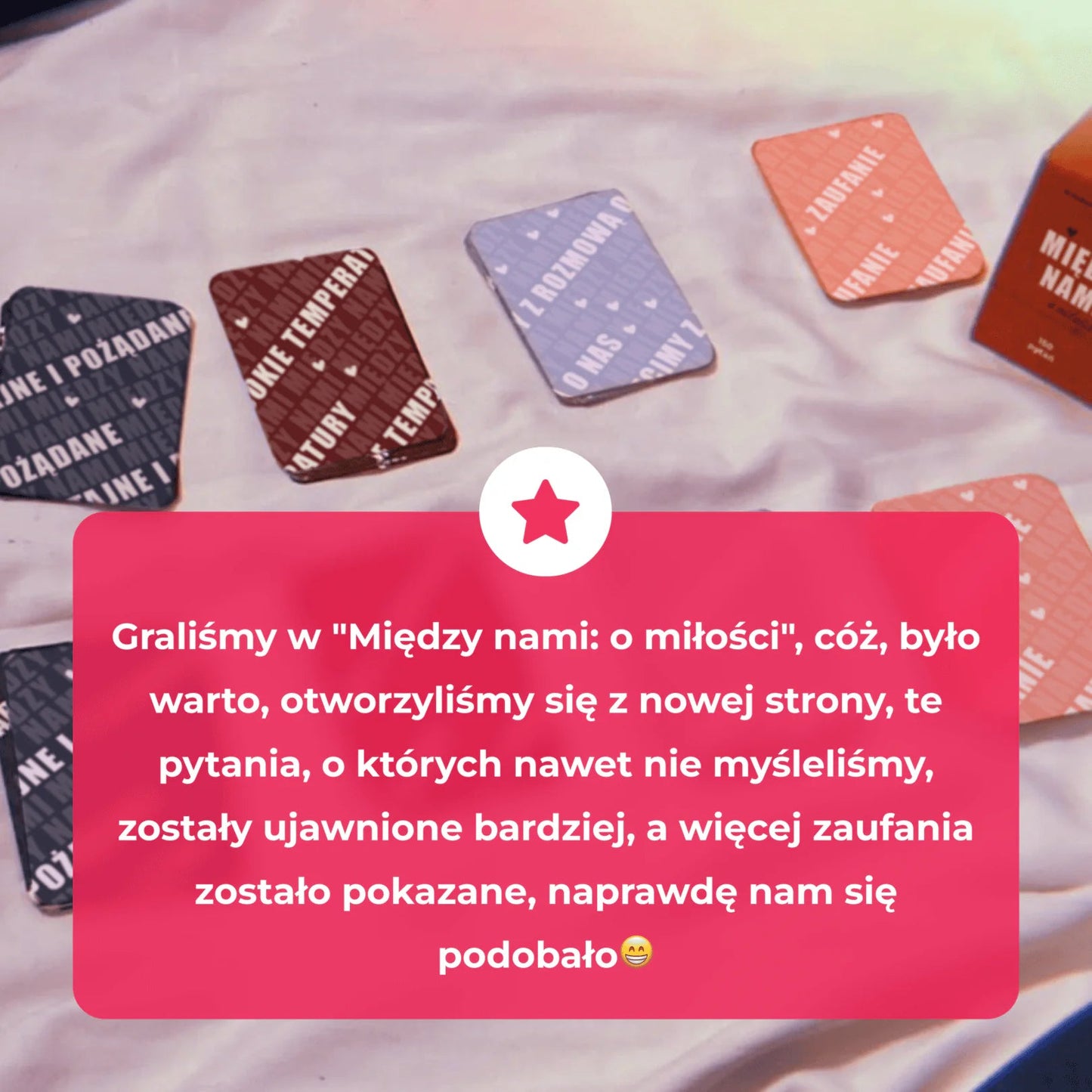 Gra "Między nami: o miłości" - Memo Games PL