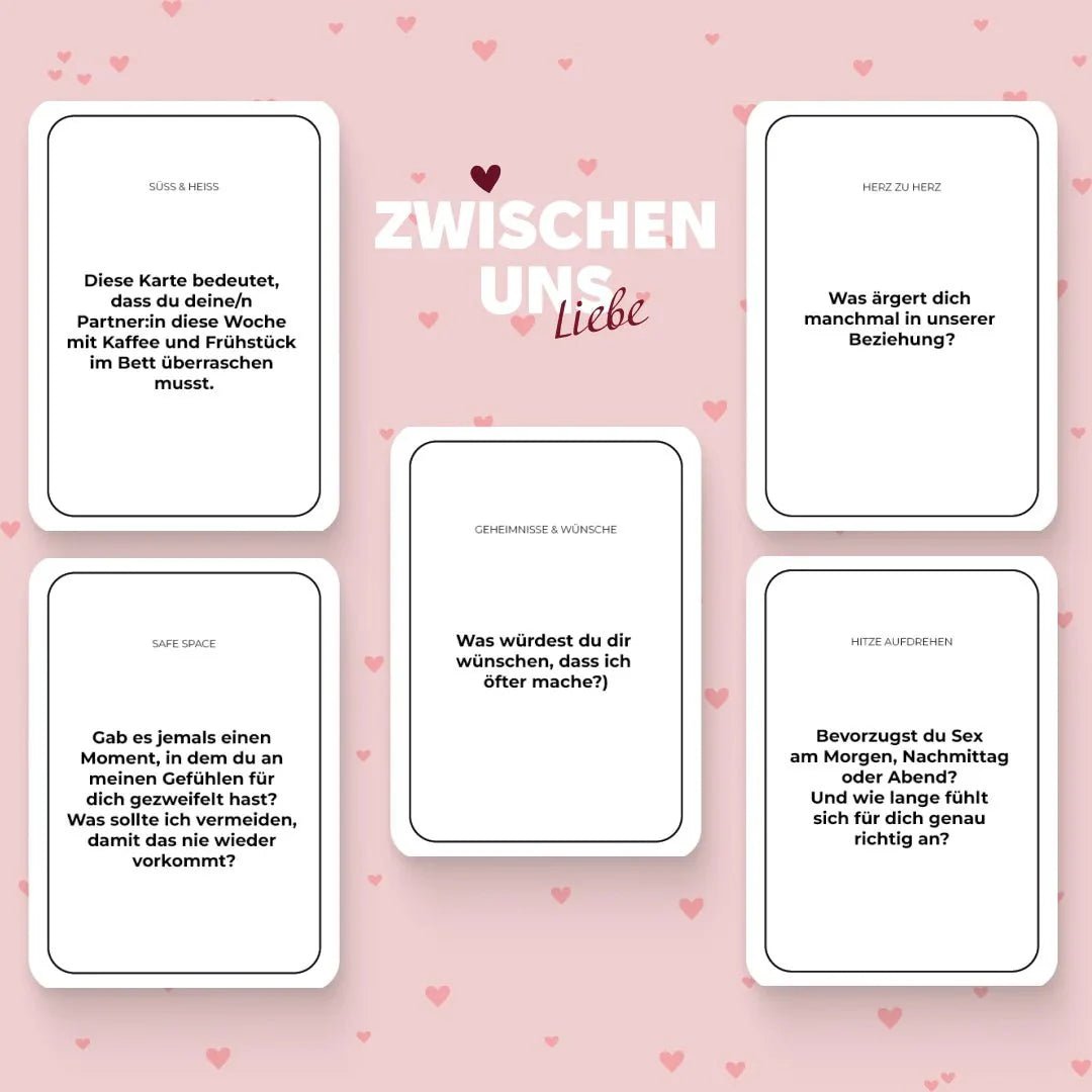 Gra "Między nami: o miłości" (Wersja niemiecka) - Memo Games PL