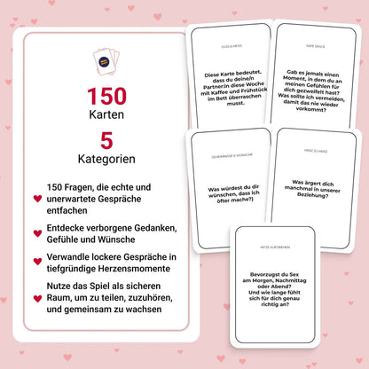 Gra "Między nami: o miłości" (Wersja niemiecka) - Memo Games PL