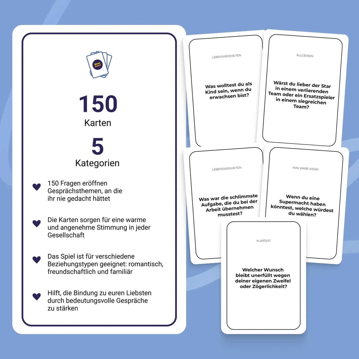 Gra "Między nami" (Wersja niemiecka) - Memo Games PL