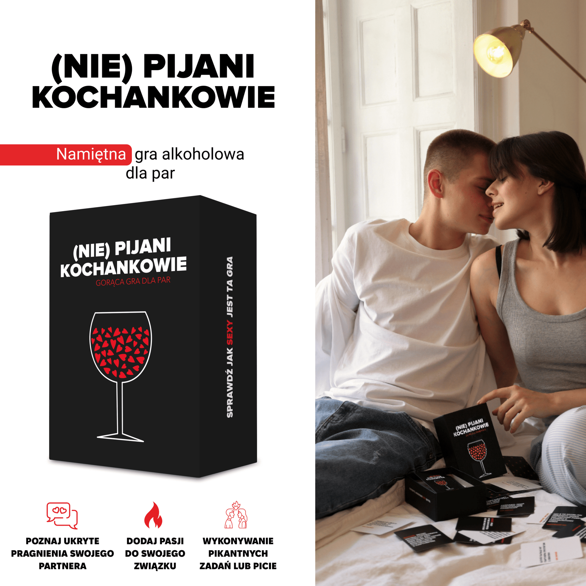 Gra "(Nie) pijani kochankowie" - Memo Games PL