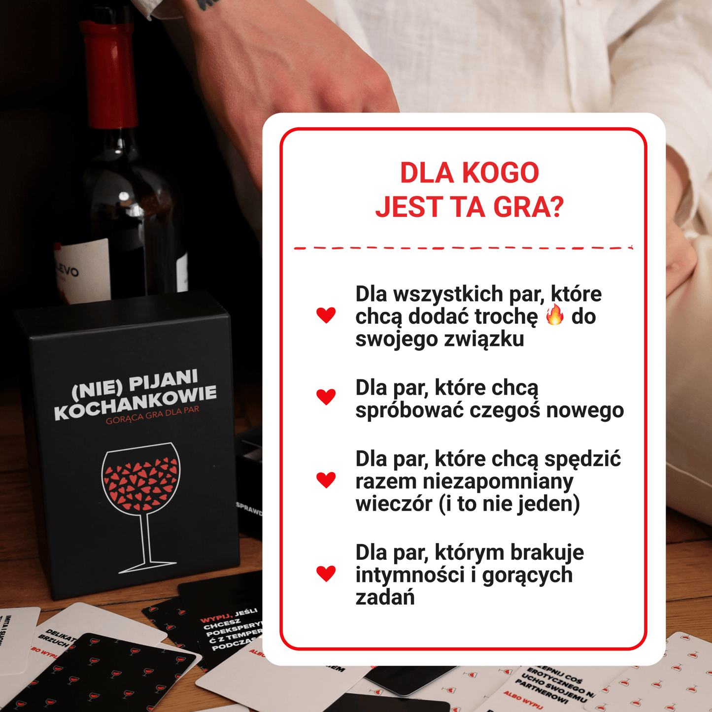 Gra "(Nie) pijani kochankowie" - Memo Games PL