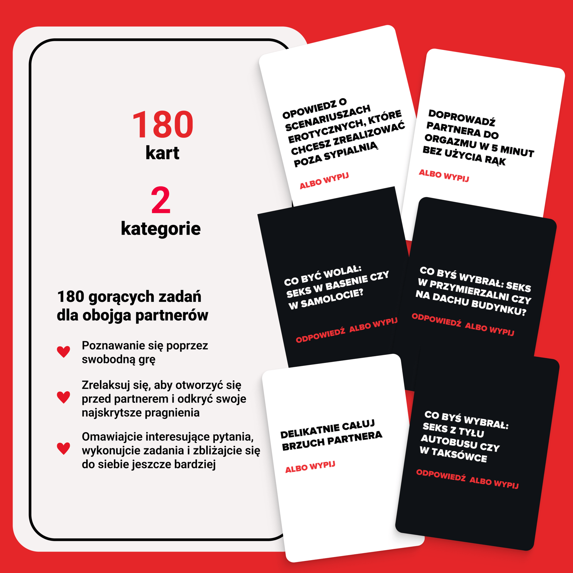 Gra "(Nie) pijani kochankowie" - Memo Games PL