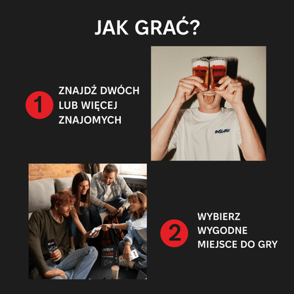 Gra (Nie) pijani przyjaciele - Memo Games PL