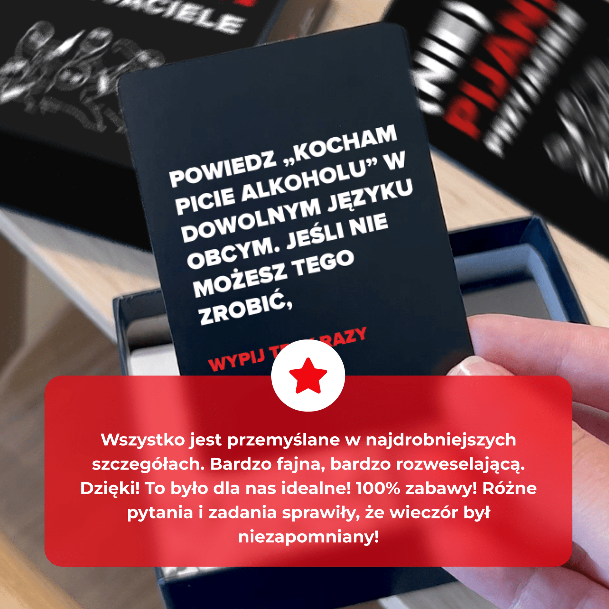 Gra (Nie) pijani przyjaciele - Memo Games PL