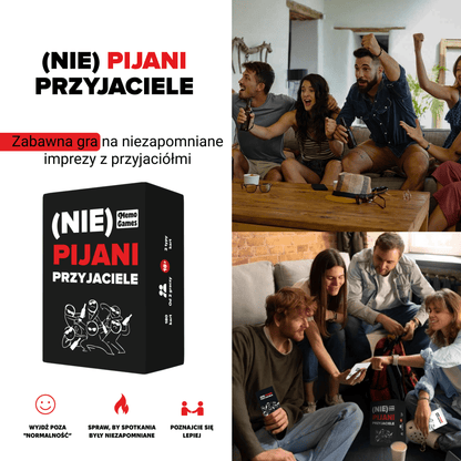 Gra (Nie) pijani przyjaciele - Memo Games PL