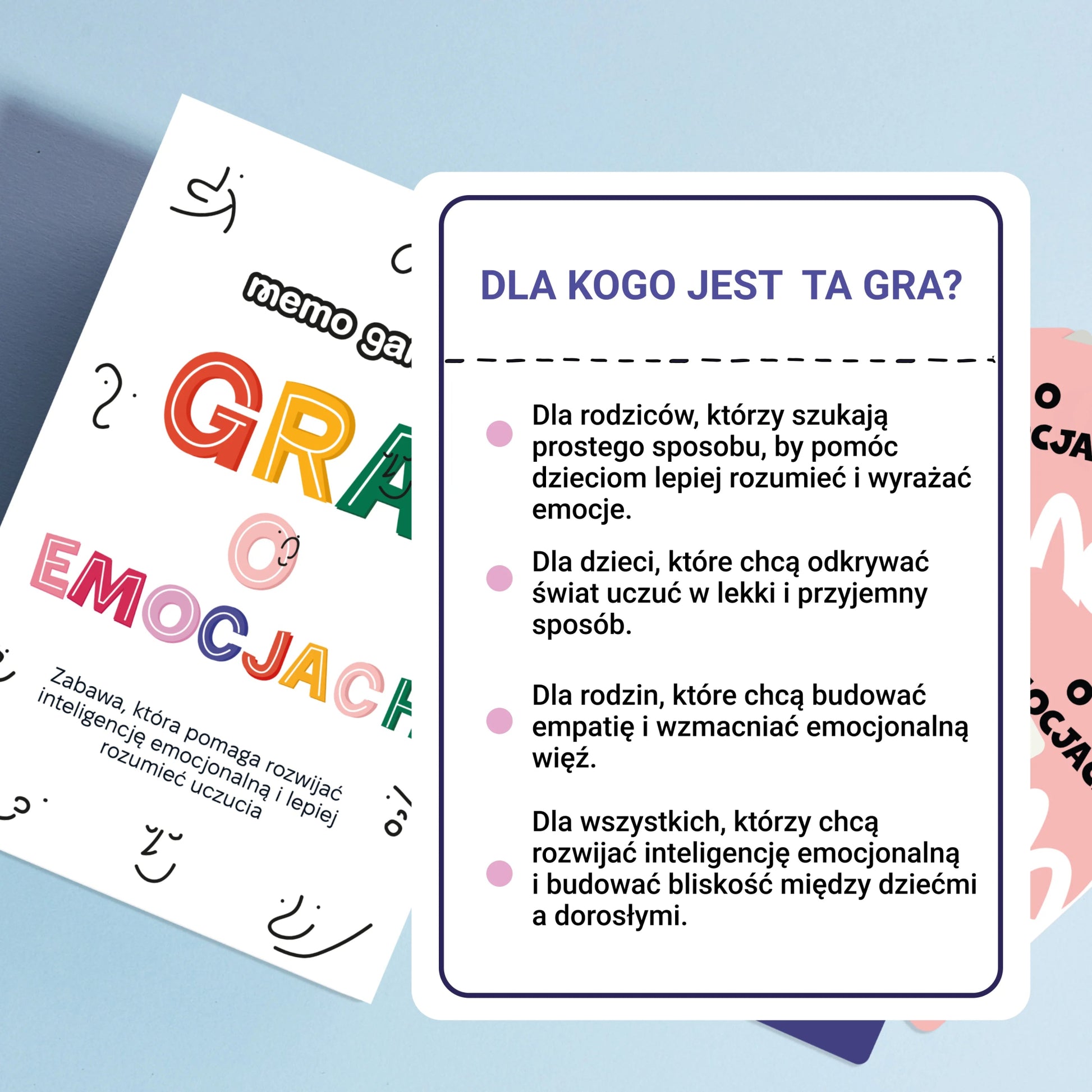 GRA O EMOCJACH - Memo Games PL