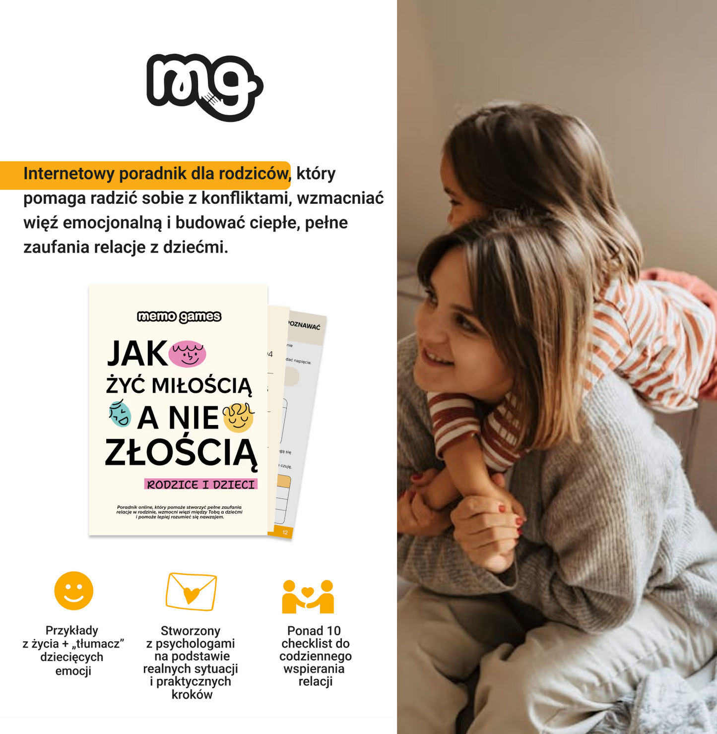 JAK ŻYĆ MIŁOŚCIĄ, A NIE ZŁOŚCIĄ: rodzice i dzieci