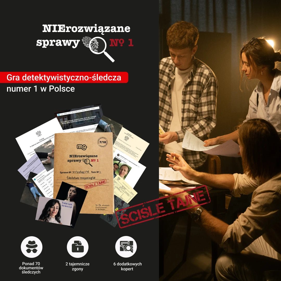 NIErozwiązane sprawy - Memo Games PL