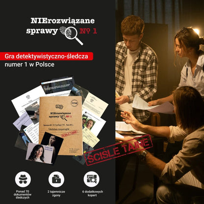 NIErozwiązane sprawy - Memo Games PL