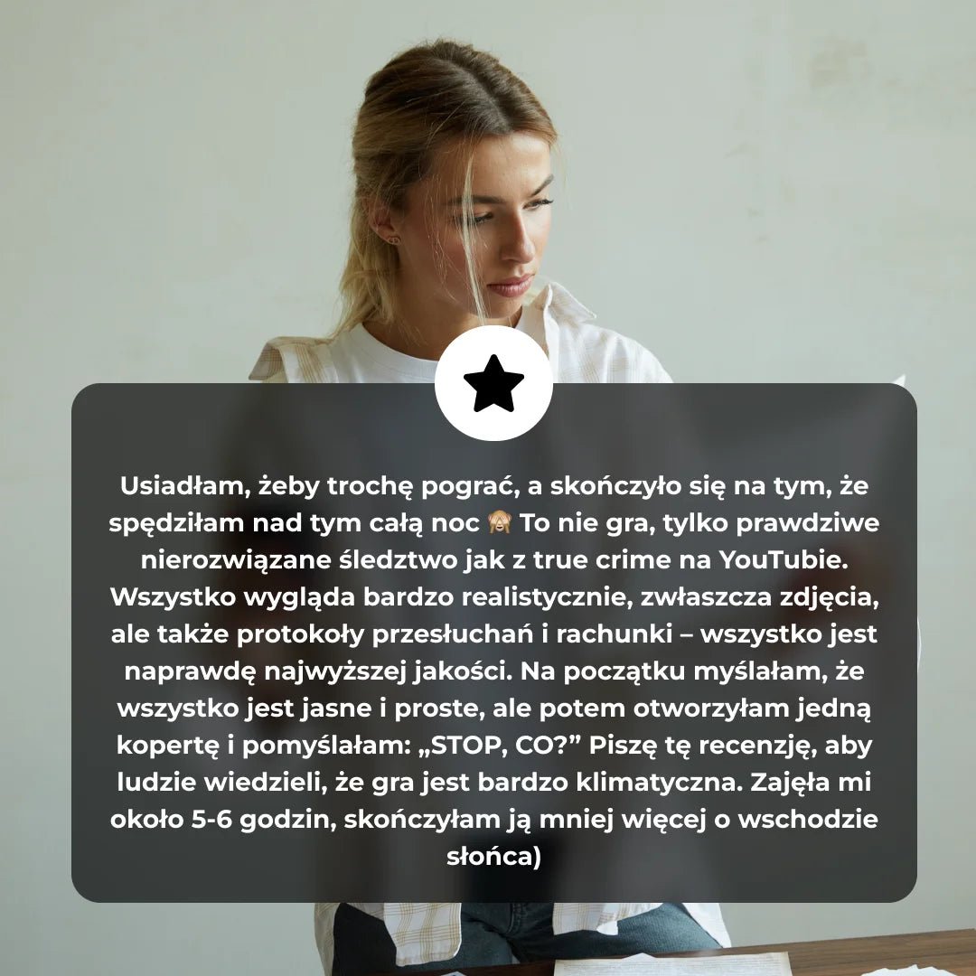 NIErozwiązane sprawy - Memo Games PL