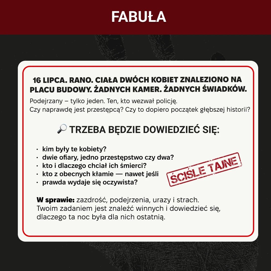 NIErozwiązane sprawy - Memo Games PL