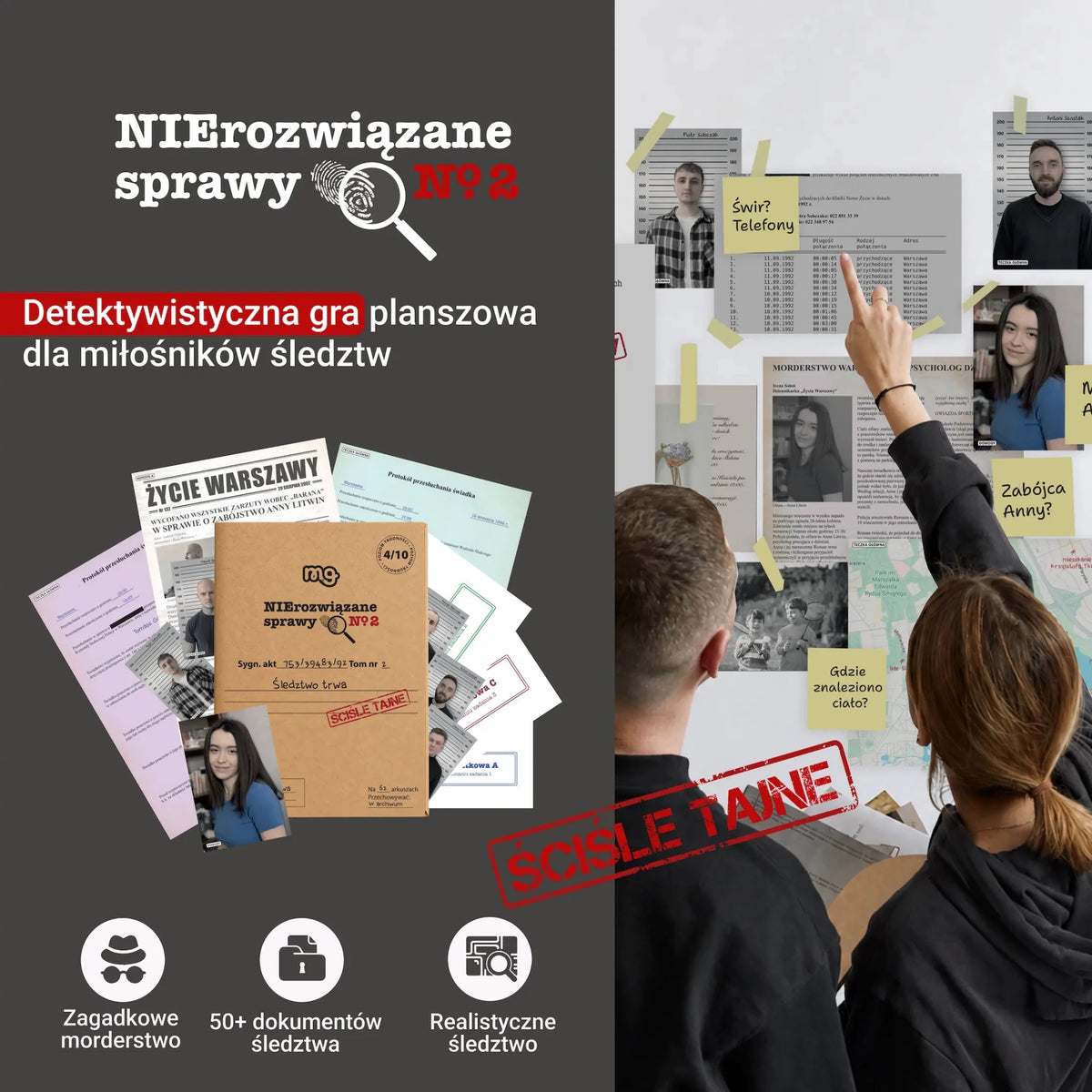 NIErozwiązane sprawy nr 2 - Memo Games PL