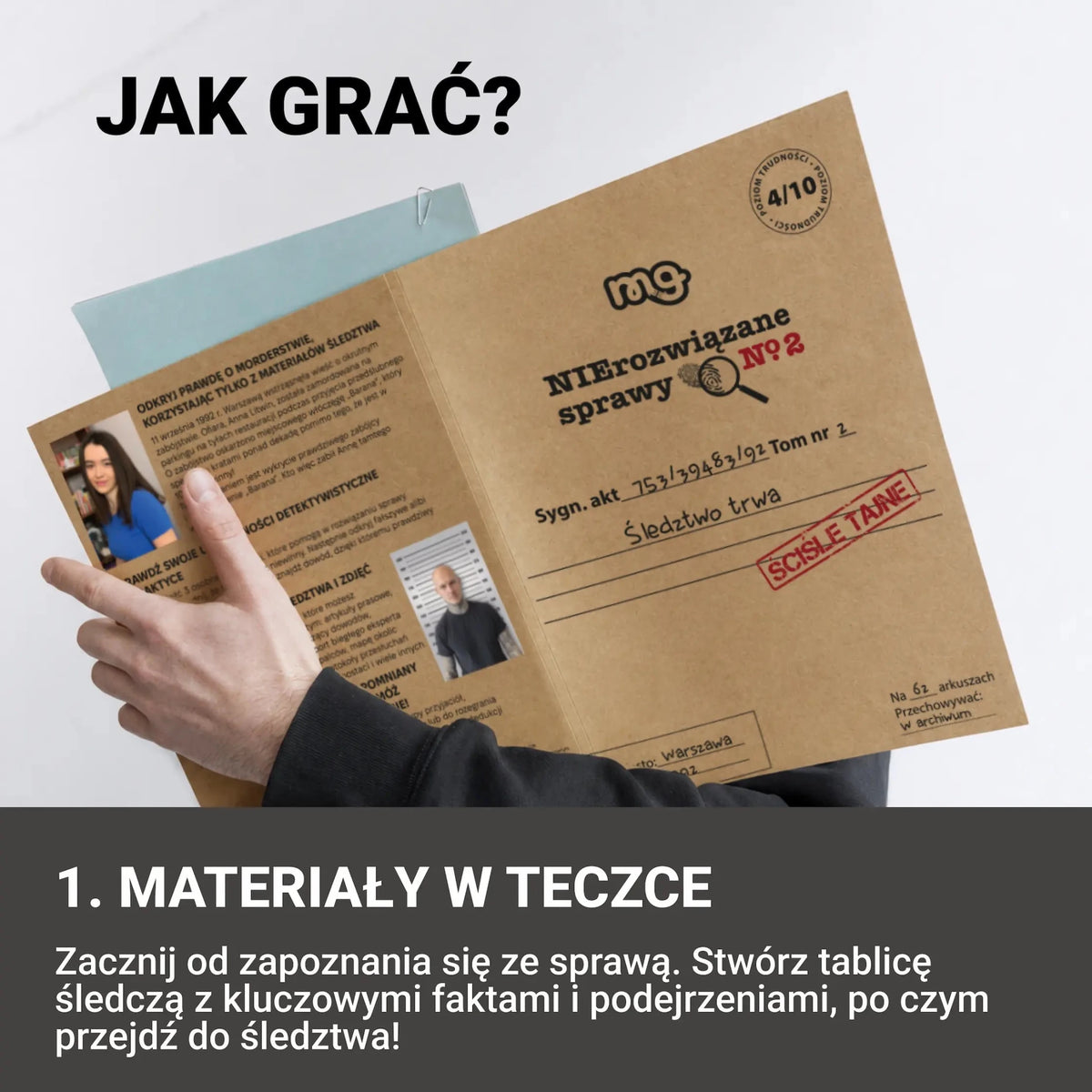 NIErozwiązane sprawy nr 2 - Memo Games PL
