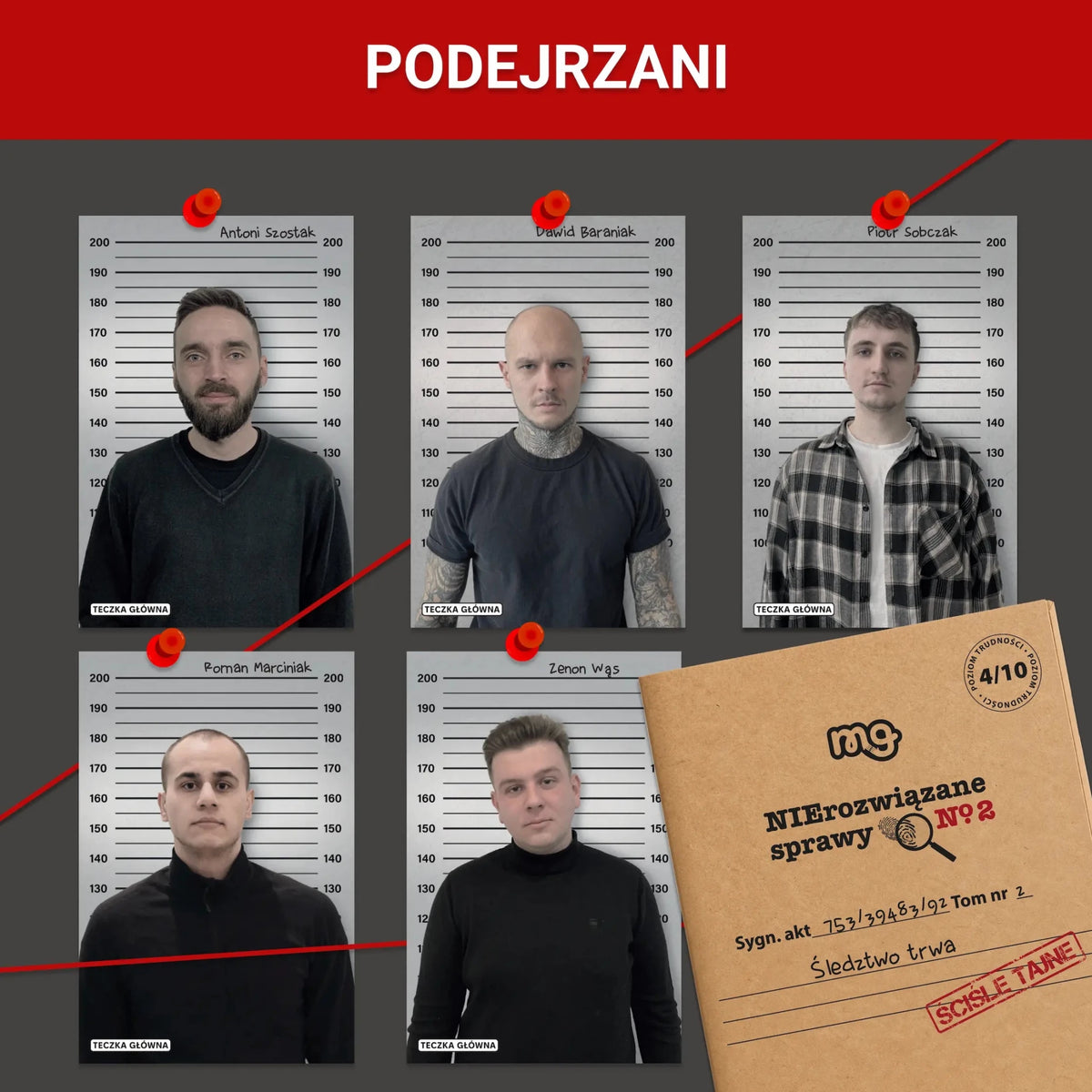 NIErozwiązane sprawy nr 2 - Memo Games PL