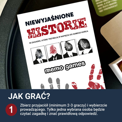 NIEWYJAŚNIONE HISTORIE - Memo Games PL