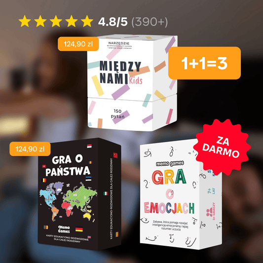 Zestaw Kids 1+1=3 - Memo Games PL