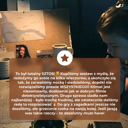 Zestaw NIErozwiązane sprawy - Memo Games PL