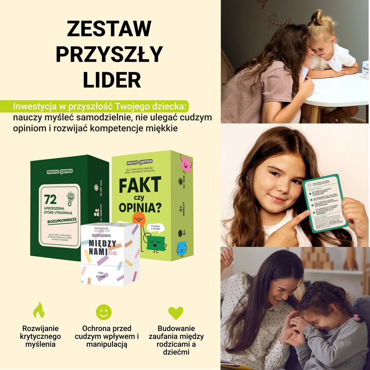 ZESTAW PRZYSZŁY LIDER - Memo Games PL