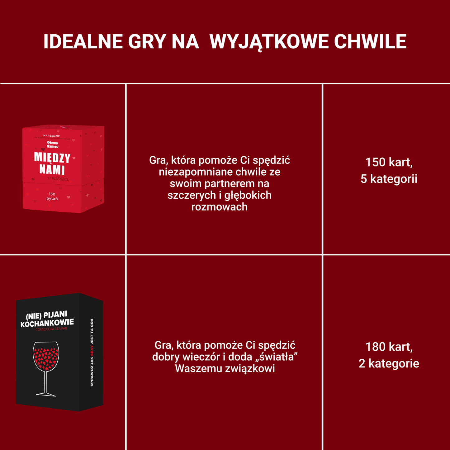 Zestaw Serce w Serce - Memo Games PL